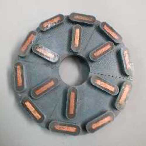 Corona gran desbaste cobre segmentada Corona gran desbaste cobre segmentada